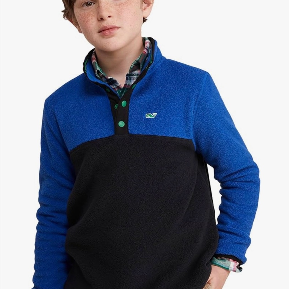 Boys' Vineyard Vines Harbor Fleece Pullover - Never Worn